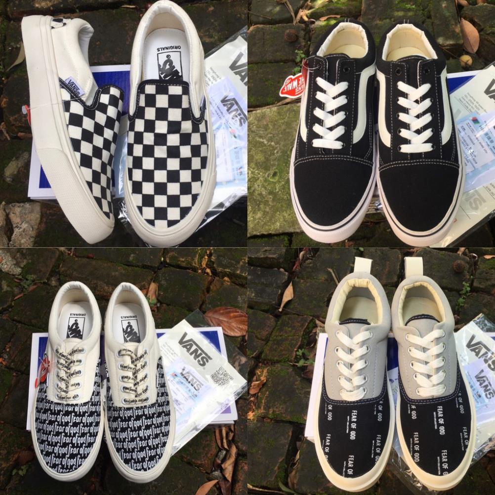 [SALE SỐC] [FULL BOX+ BILL] GIÀY VANS VAULT OLD CAROFOG Giày thể thao nam nữ 2021