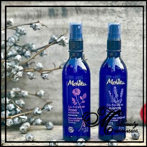 Toner/ Nước hoa hồng Melvita 200ml Pháp