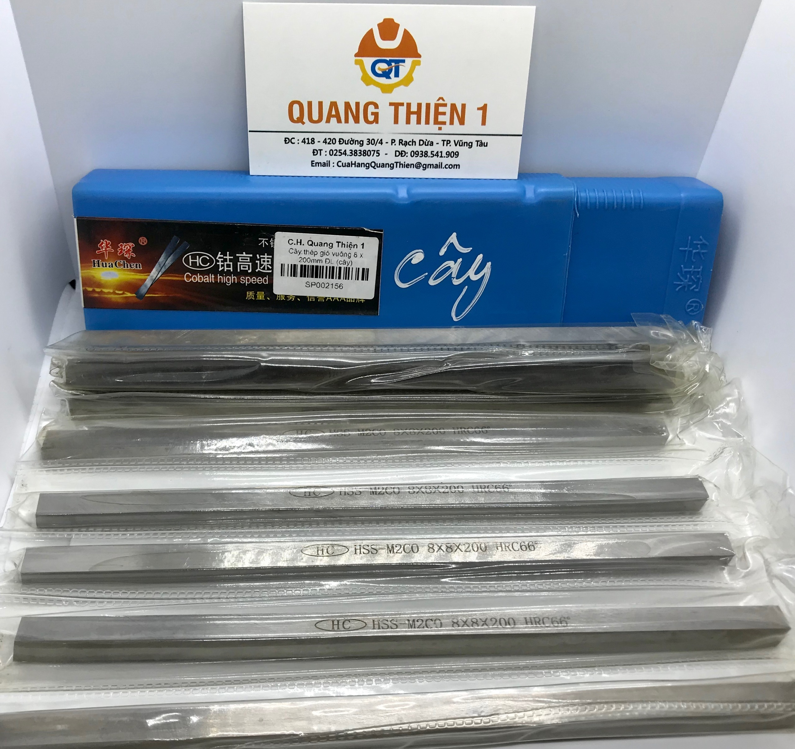 Cây thép gió vuông 6 , 8 , 10 x 200mm Đài Loan