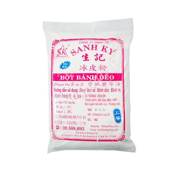 Bột Bánh Dẻo Đặc Biệt Sanh Ký 1KG