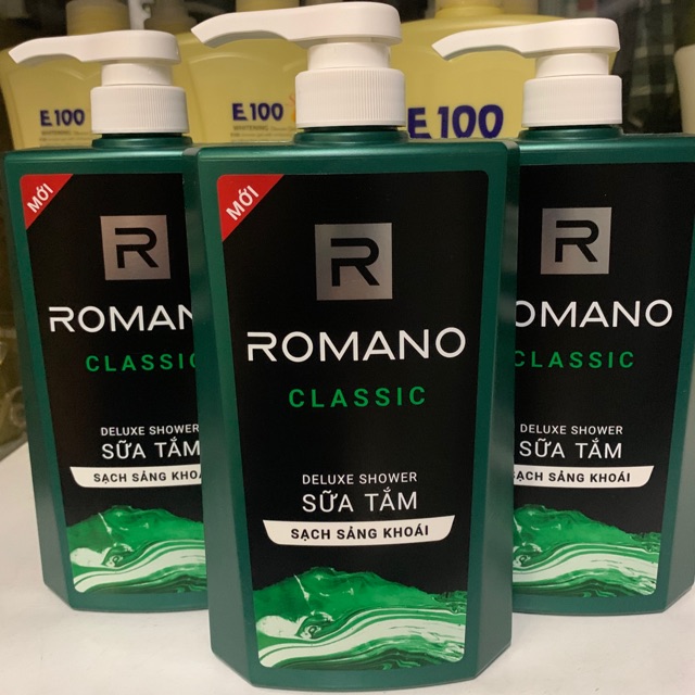 Sữa tắm romano classic 650g