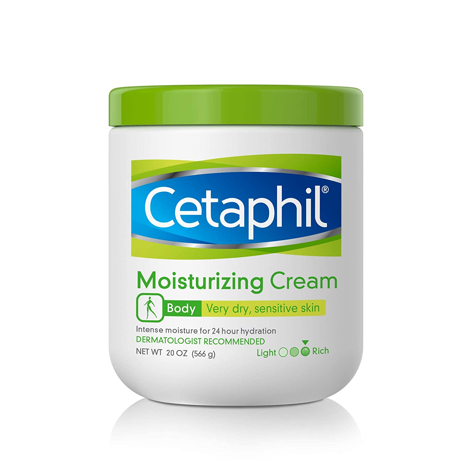 Kem dưỡng ẩm dành cho da khô & nhạy cảm Cetaphil Moisturizing Cream for Very Dry/Sensitive Skin 453g/566g (Mỹ)