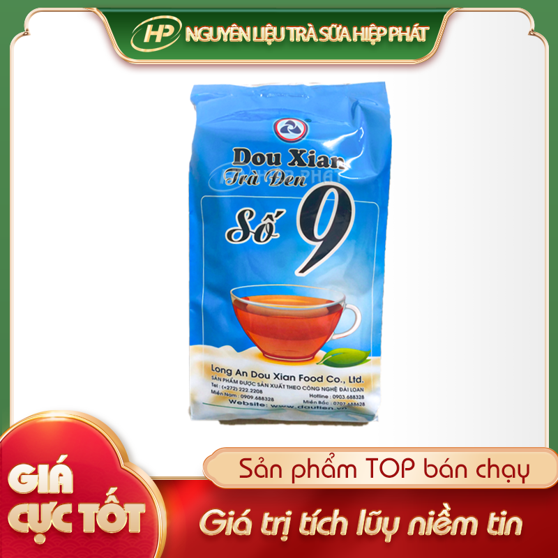 Trà đen số 9 túi xanh douxian - 500gr - - sp108664 - nguyên liệu trà sữa hiệp phát