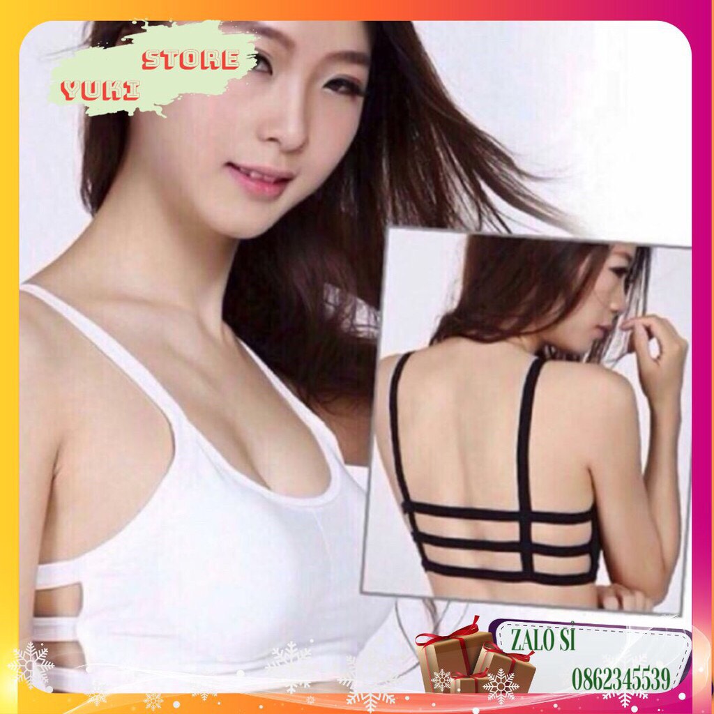 Áo bra 3 dây không gọng áo bra mút mỏng