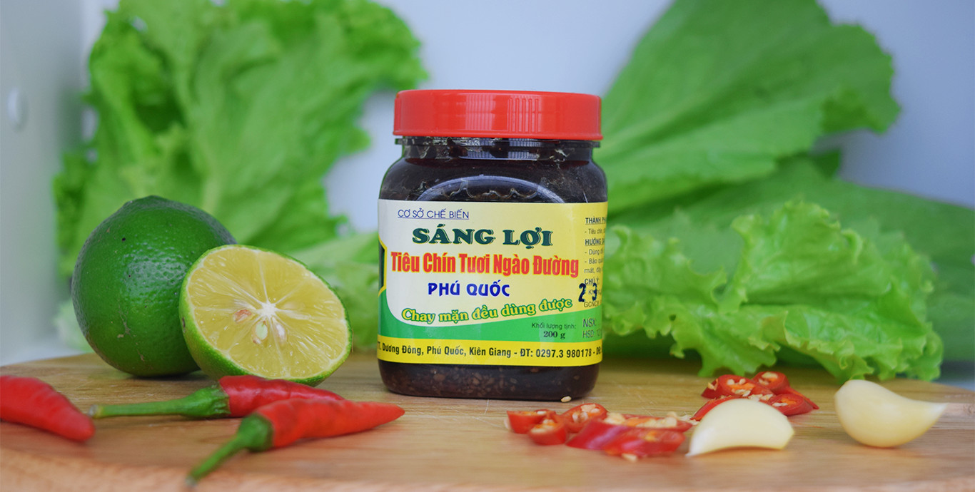 Tiêu ngào đường chay sáng lợi 200g
