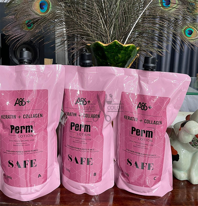Uốn duỗi trung hòa Hồng SAFE A86 cao cấp chính hãng 1000ml