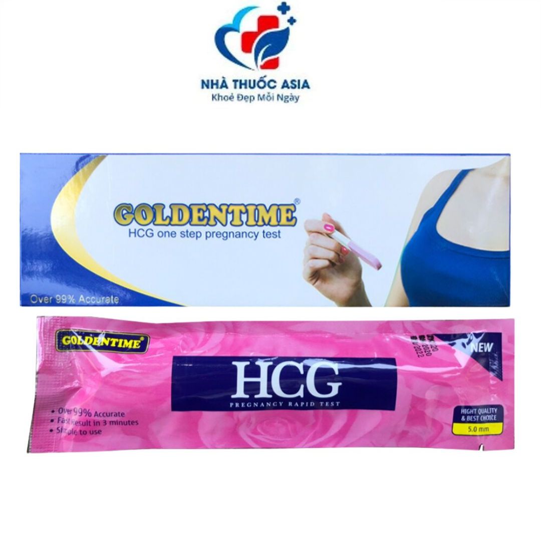 Bút Thử Thai Goldentime HCG Cho Kết Quả Nhanh Và Chính Xác 4-6 Ngày