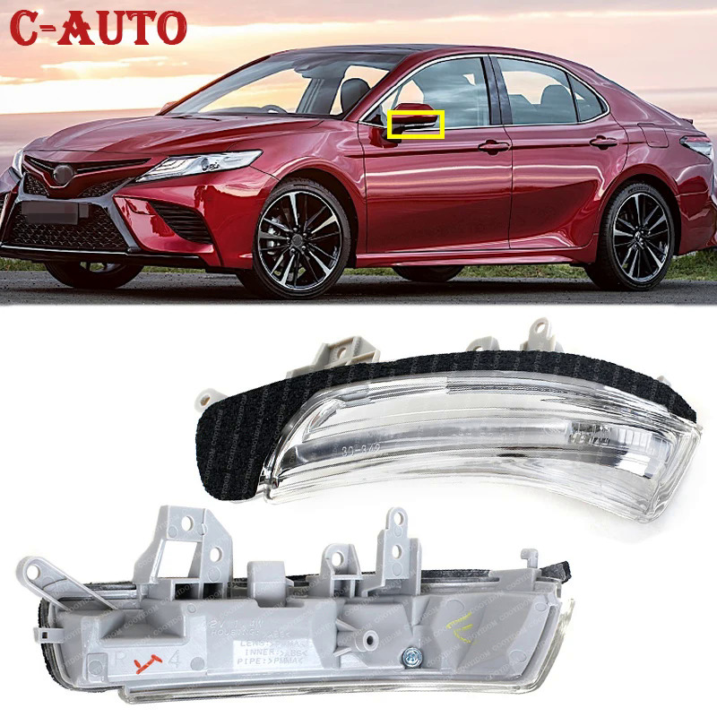 Xe bên trái bên phải lần lượt tín hiệu đèn bên gương chỉ số đèn cho TOYOTA PRIUS Reiz Mark x Avalon muốn vương miện 2009-2013