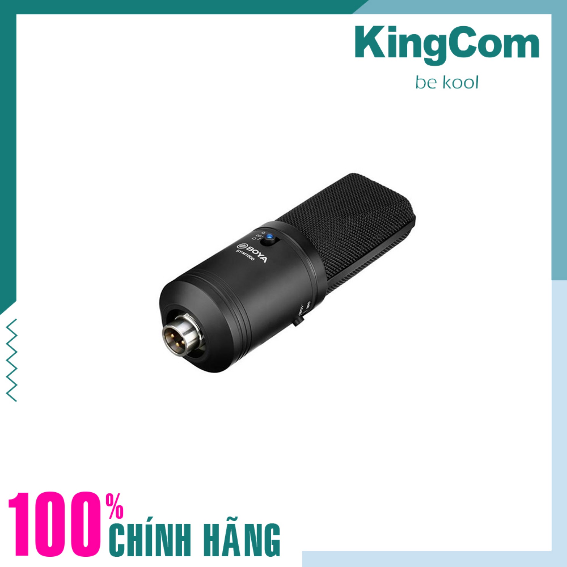 Micro boya usb microphone large-diaphragm condenser mic by-m1000