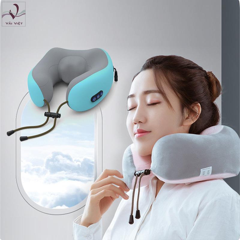 Gối Massage Cổ Vai Gáy Chữ U Đa Năng Cao Cấp, Gối Massage Cổ Chữ U Trị Liệu, Gối Massage Cổ Vai Gáy Sạc Pin, Máy Massage đa năng, Gối Massage Ngủ Văn Phòng, Gối Massage Cổ Vai Gáy Mẫu Mới Hot Nhất Bảo Hành 1 Năm Chính Hãng
