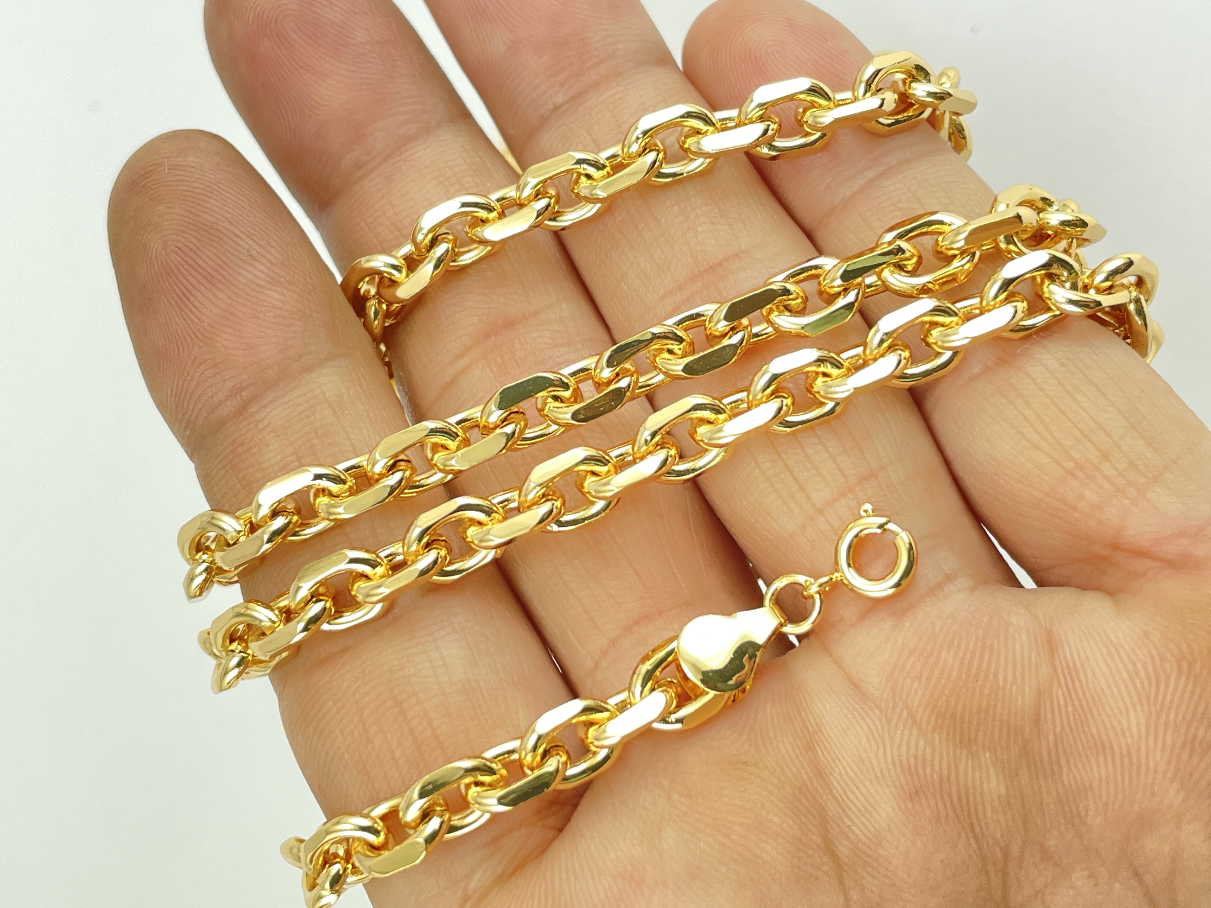 DÂY CHUYỀN NAM MẠ VÀNG 18K CAO CẤP - DC113L12