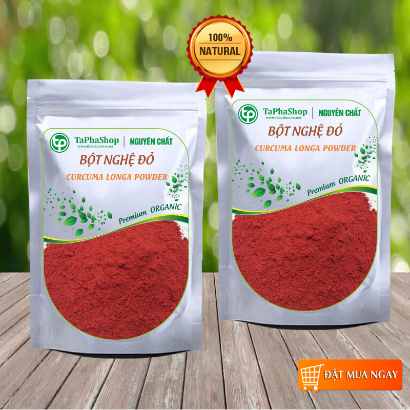 Bột nghệ đỏ nguyên chất 500g