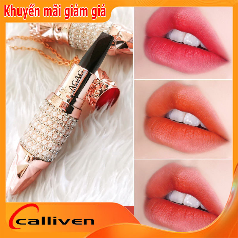 (FREE SHIP TOÀN QUỐC) Son Siêu Lì cao cấp AG&AG 3 Màu Nữ Hoàng Siêu Hot, Sản Phẩm Này Có 3 Màu (Đỏ, Đỏ Cam, Đỏ Hồng) Thời Thượng Cho Chị Em Thay Đổi.(tặng quà trên mỗi đơn hàng)