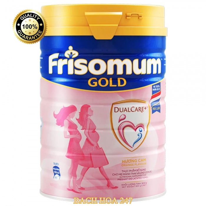 Sữa Friso Mum Gold hương Cam cho mẹ bầu 900g