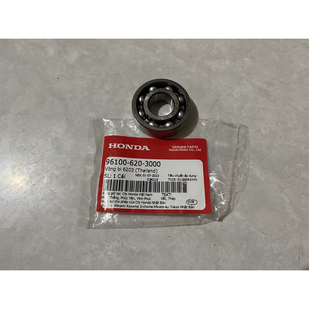 961006203000 vòng bi 6203 - không nắp