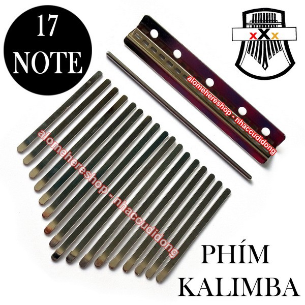 Bộ 17 phím cho đàn kalimba 17 note diy