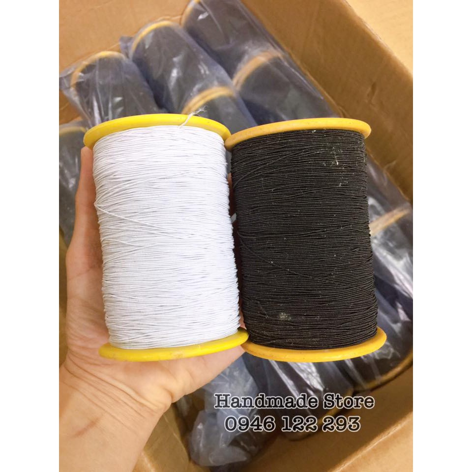 10M DÂY CHUN CO GIÃN (LÀM CHUN MŨ, MẶT NẠ, VÒNG...)