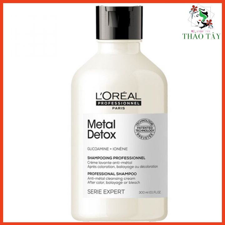 Dầu gội loreal metal dx siêu mềm mượt thải độc kim loại cho tóc 300ml