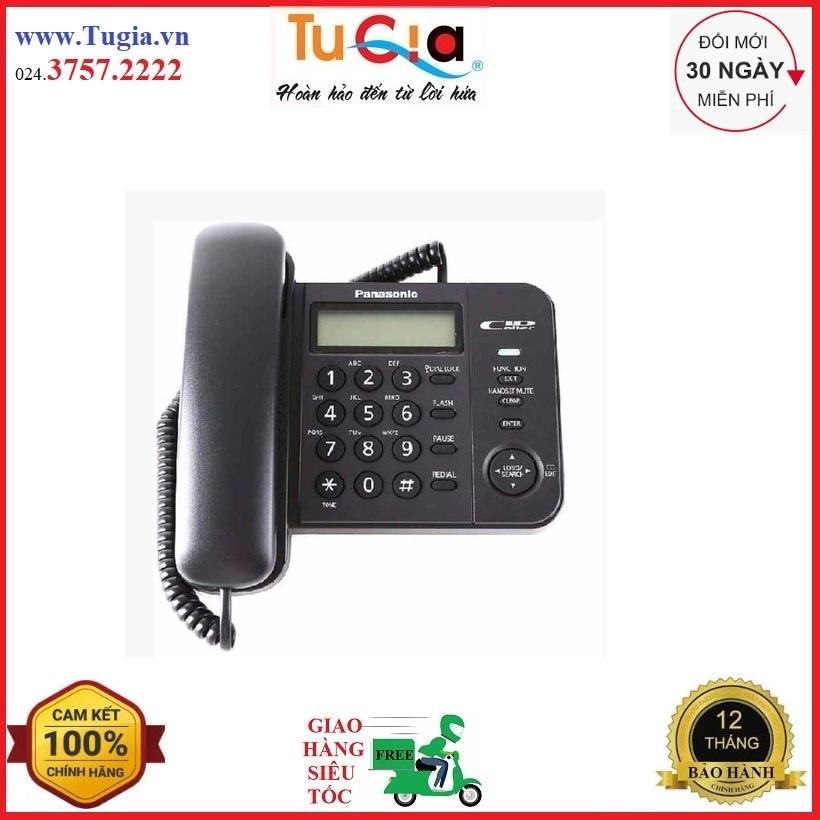 Điện thoại bàn có dây Panasonic KX-TS560MX - Hàng chính hãng