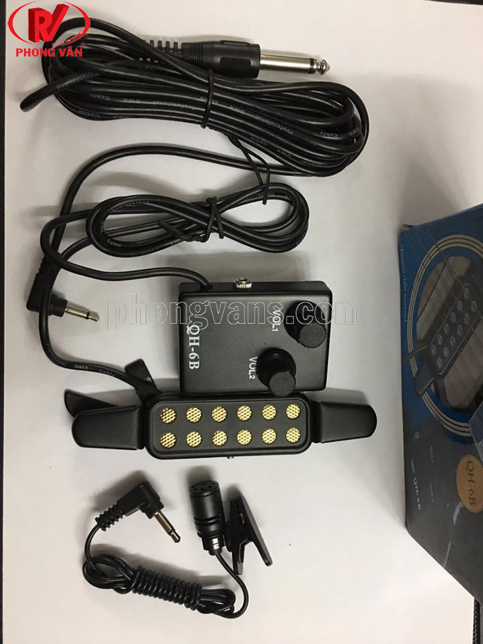 Bộ máy tăng âm guitar Pickup guitar QH-6B