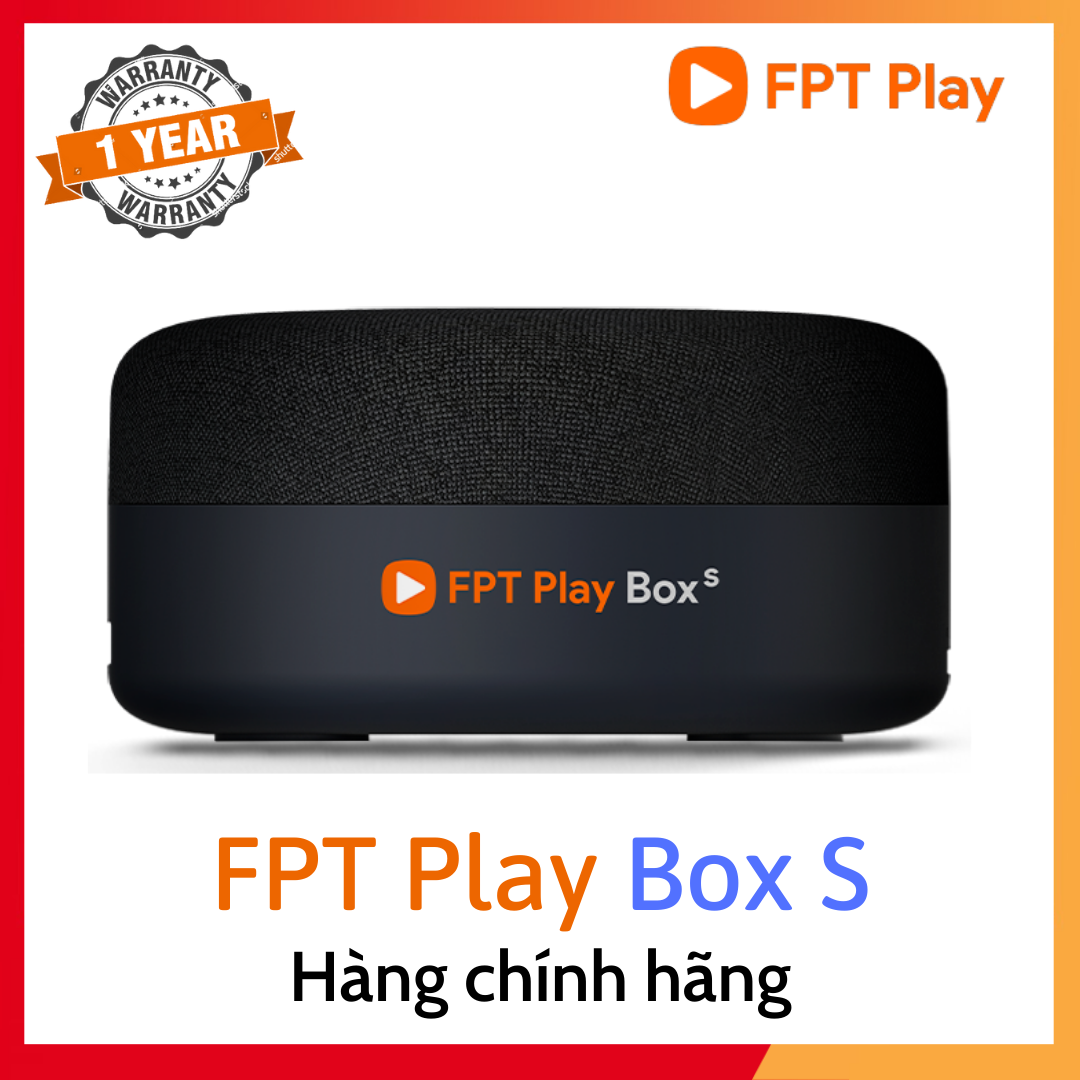 FPT PLAY BOX S Biến Tivi thường thành Tivi thông minh | ứng dụng học online | Android TV 10 | Kết hợp TiVi Box và Loa Thông Minh | Tặng 18 tháng xem truyền hình - Điều khiển giọng nói | Bảo hành 12 tháng- Hàng chính hãng"