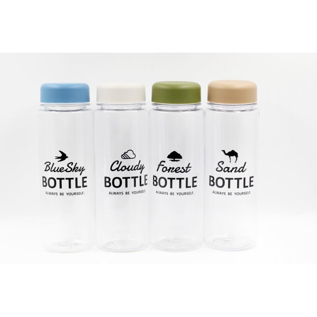 Bình uống nước có nắp đậy 500ml (nắp xanh, trắng) - Hàng nhập khẩu Nhật Bản, siêu thị SAKURA, SAKURA Store