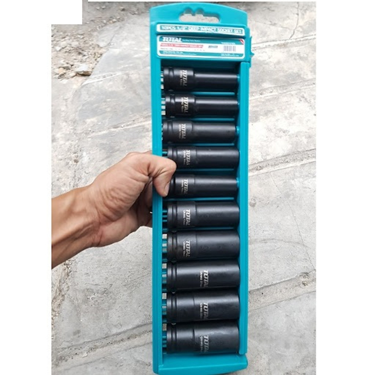 Bộ 10 đầu tuýp deep impact dr 1/2 in total thkisd12102l