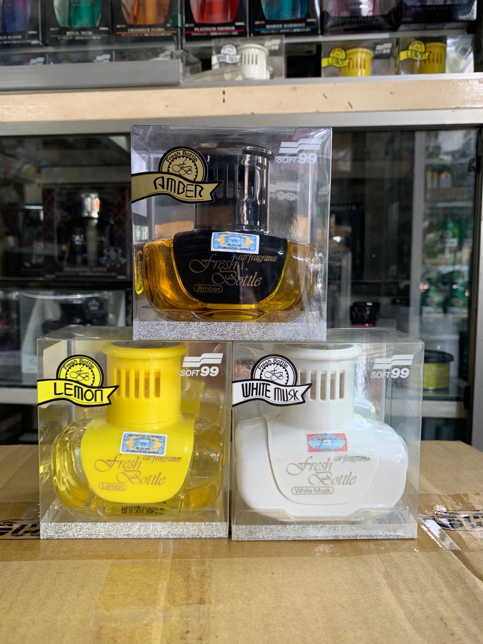 Nước hoa ô tô cao cấp carall fresh bottle 110ml nhật bản
