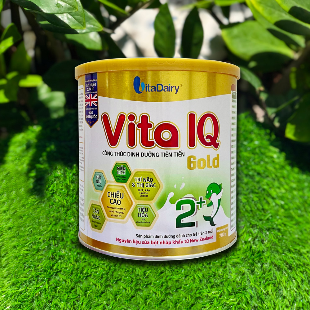 Sữa bột vita iq gold 2+ 700g - bixi shop