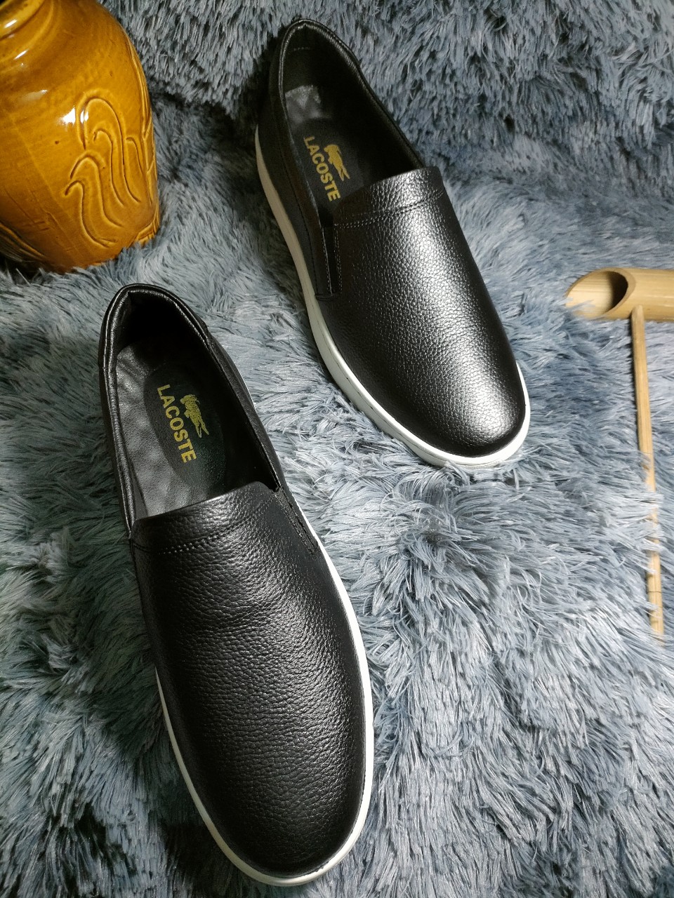 Giày slip on nam da bò cao cấp