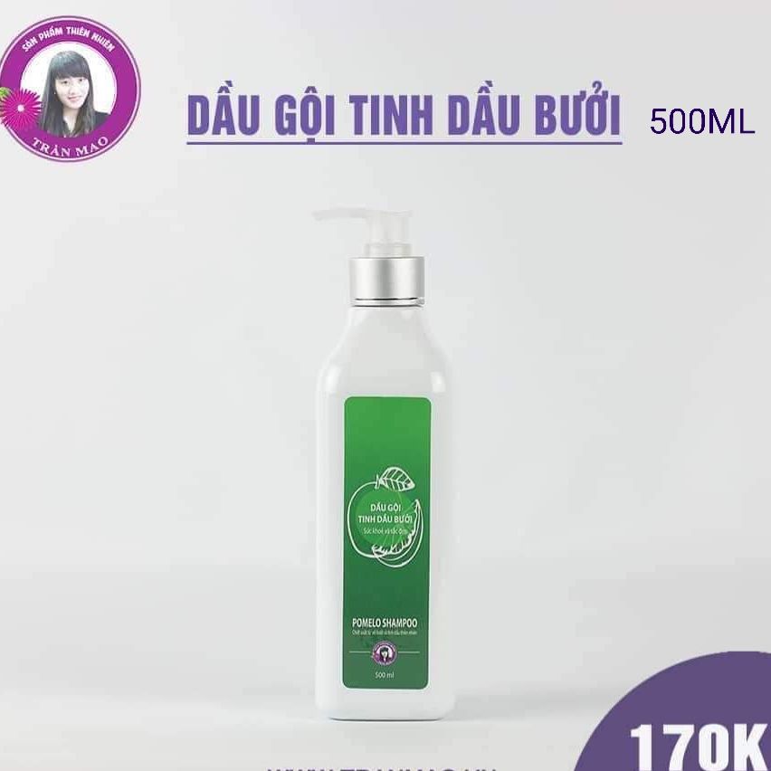 Dầu gội tinh dầu bưởi trần mao - dầu gội bưởi trần mao 500ml
