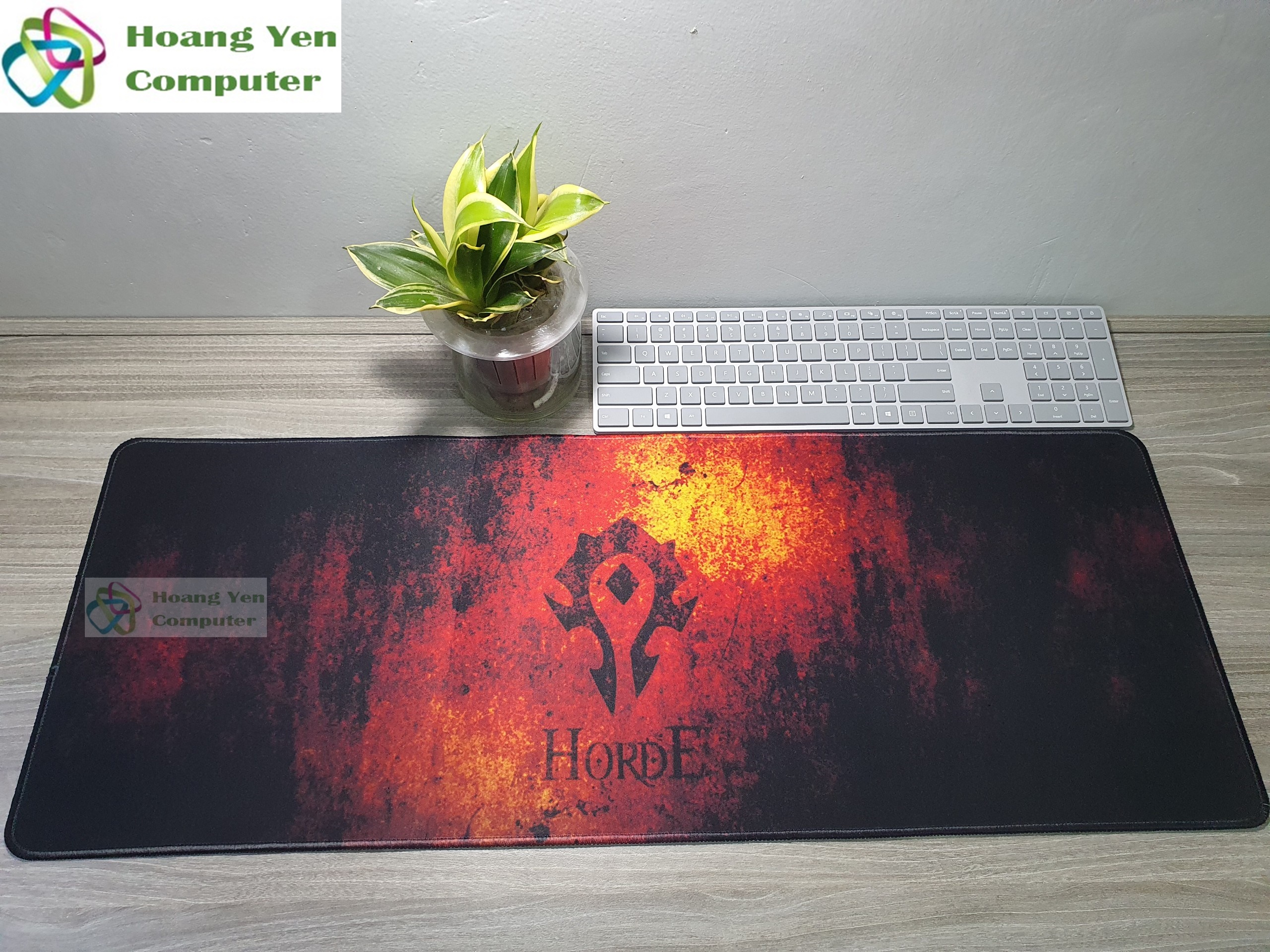 Lót chuột khổ siêu lớn 80 x 30 dày 0.3 cm có viền - hoàng yến computer