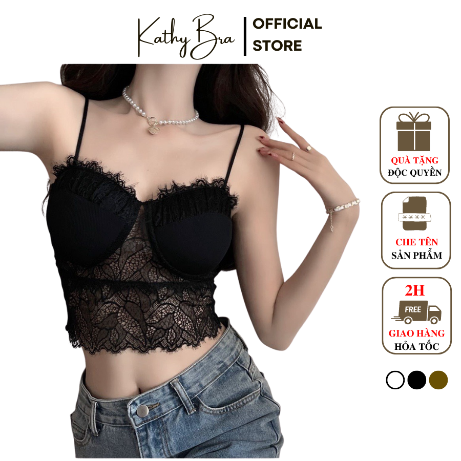 A30 áo bra phối ren có mút nâng ngực hai dây dễ phối đồ hàng quảng châu loại 1