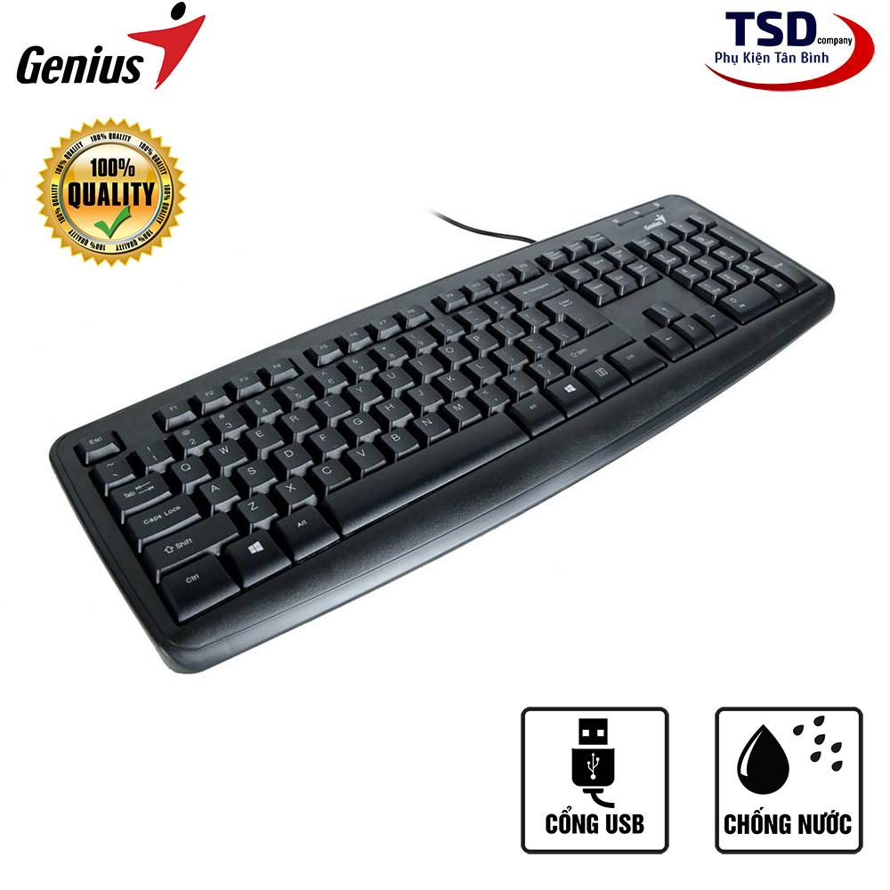 Bàn phím GENIUS 110X bảo hành 12 tháng , phím khắc laser chống nước