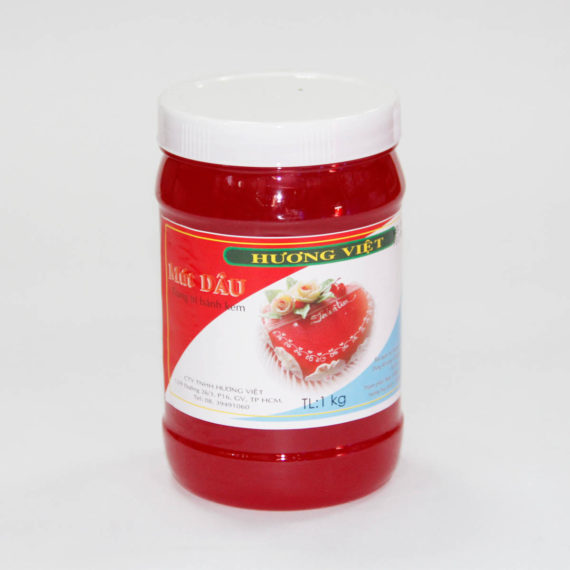 Mứt Dâu 1KG Trang Trí Bánh Kem, Làm nhân bánh..(GIAO NHANH HCM)