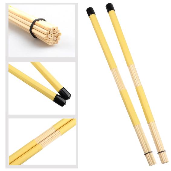 1 cặp dùi trống jazz - drum stick - dùi trống chổi