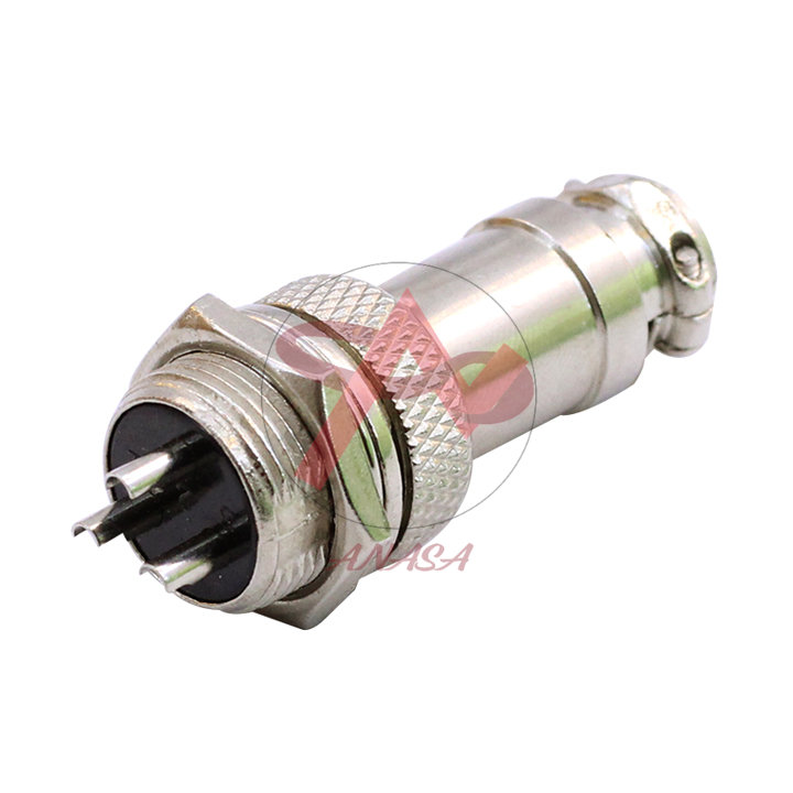 Đầu jack tay hàn gx16