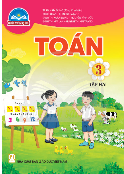 Toán lớp 3 tập 2 - bộ chân trời sáng tạo