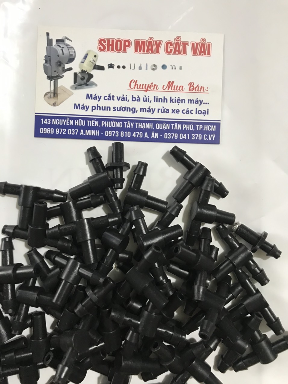 T nối ống chia ống 6mm . giúm nối ống và béc nhanh hơn