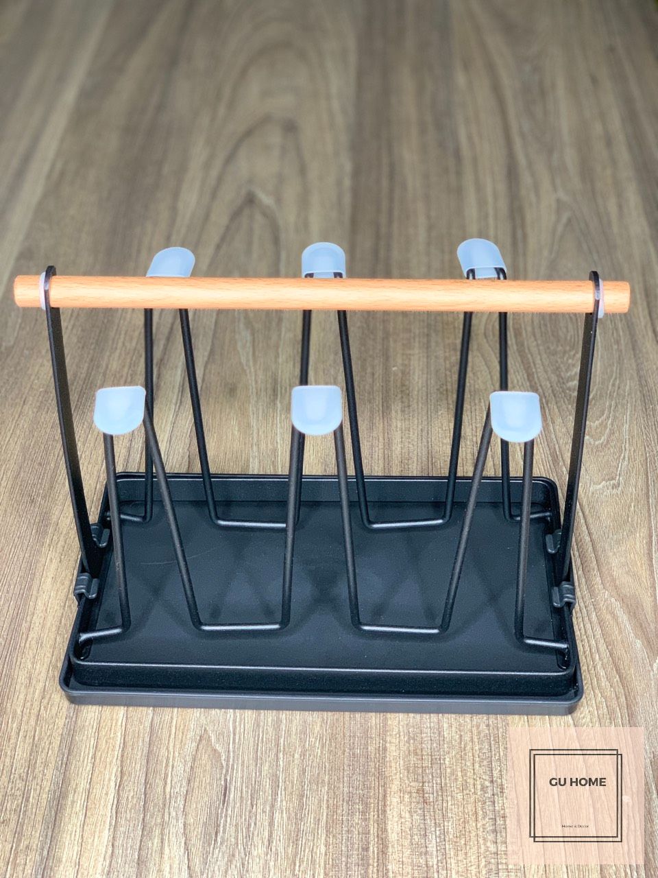 Khay Úp Ly, Giá Úp Cốc Có Kèm Khay Hứng Nước