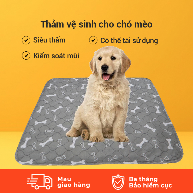 Thảm đi vệ sinh chuyên dụng cho thú cưng có thể tái sử dụng