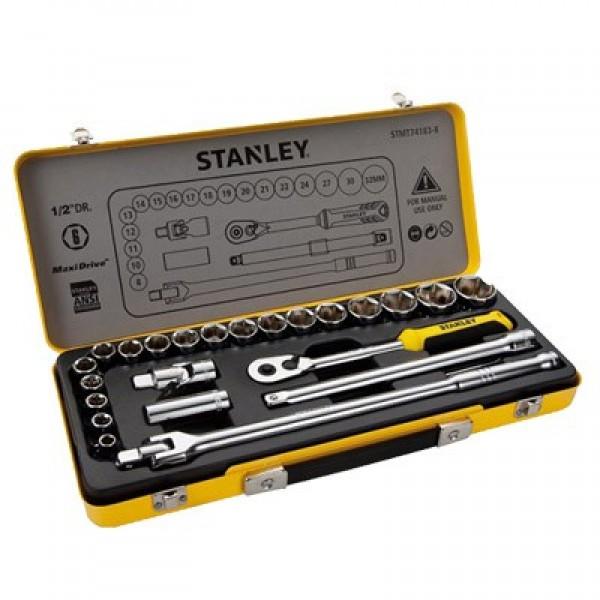 Hộp dụng cụ sắt bộ tuýp 24c stanley stmt74183-8