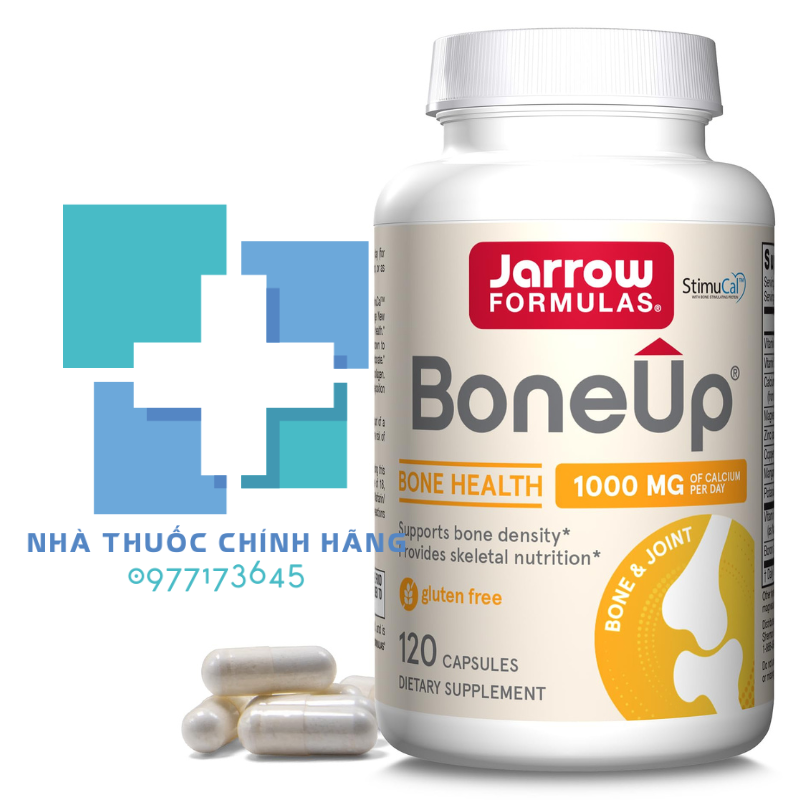 Viên uống Jarrow Formulas BoneUp hỗ trợ xương chắc khỏe