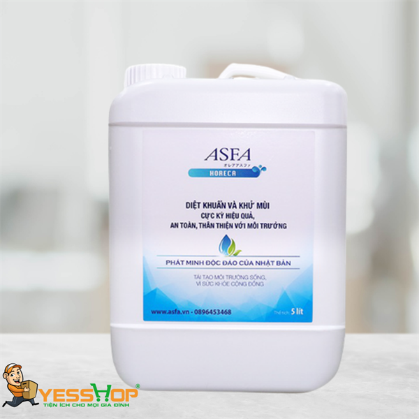 Dung dịch khử trùng và khử mùi asfa horeca 5 lít