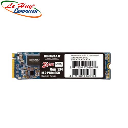 Ổ Cứng Ssd Kingmax Pq3480 256Gb Pcie Gen3X4 M.2 2280