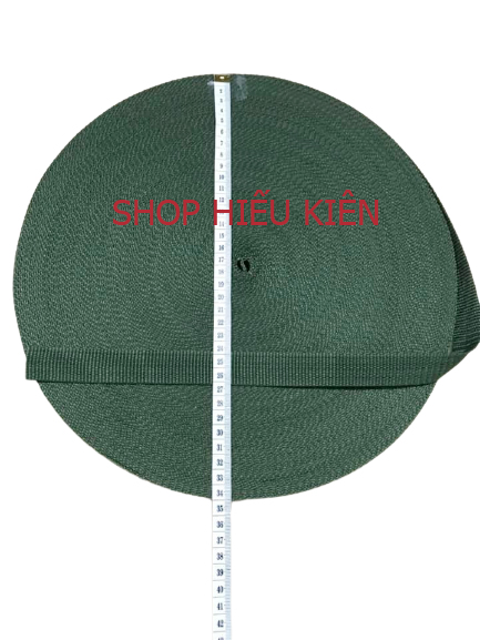 Cuộn 50 mét dây dù dẹp bản 2.5cm .