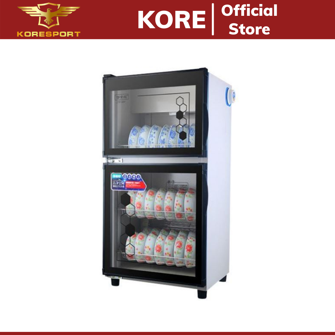 Tủ sấy bát đũa KORE, Máy sấy khử trùng bát đĩa gia đình khử khuẩn bằng ozon, máy sấy bát đĩa KoreSport