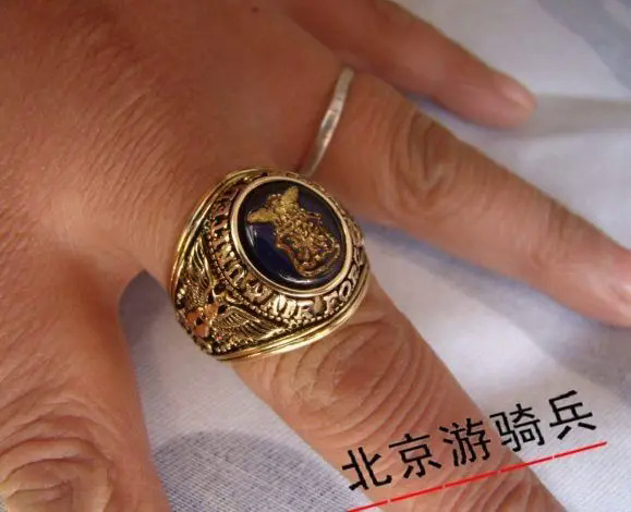 Tombang2012. New danbury Mint Hàn Quốc chiến tranh không quân kỳ cựu R Honor nhẫn kích thước 10