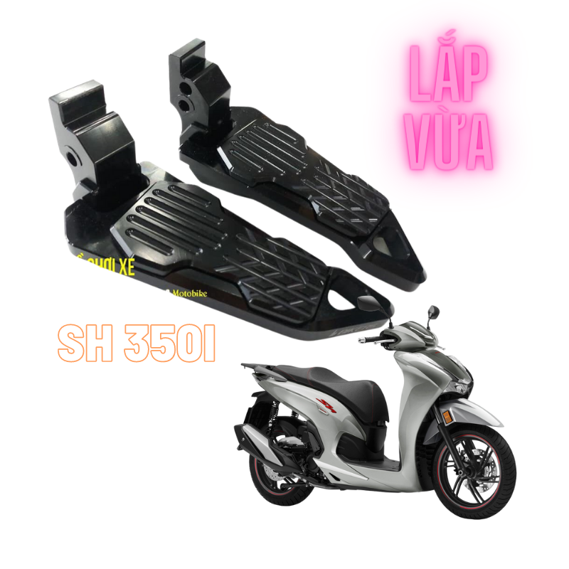 Gác chân Biker SH 350i chính hãng