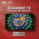 【Premium QD-Mini LED】65inch - TV QD-MiniLED Cao Cấp - 4K Smart Google TV TCL 65A400M - Thiết Kế Nguyên Khối - Siêu Mỏng - Loa ONKYO 2.1 HiFi- MỚI 2026 - Bảo Hành 2 Năm - Hàng Chính Hãng